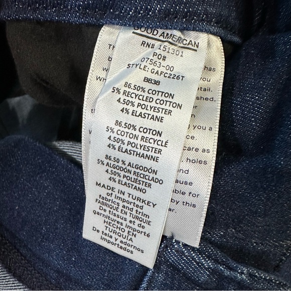 NWT Good American Always Fits Good Legs Jeans Size 20-26 - Picture 3 of 8
